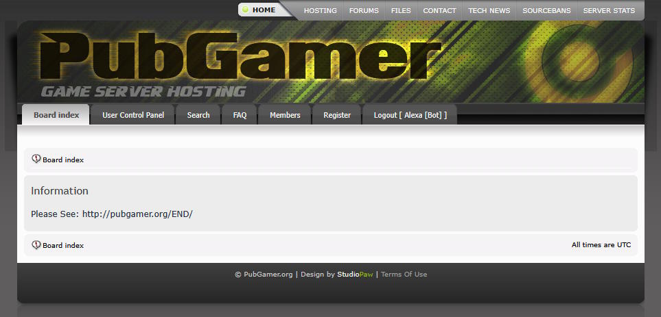 Game server hosting and payment flow